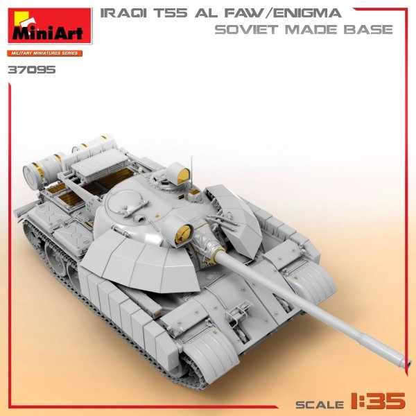 MiniArt 37095 IRAQI T-55 AL FAW/ENIGMA. SOVIET MADE BASE 1/35