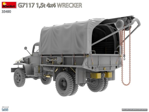 MiniArt 35490 G7117 1,5t 4x4 Wrecker 1/35
