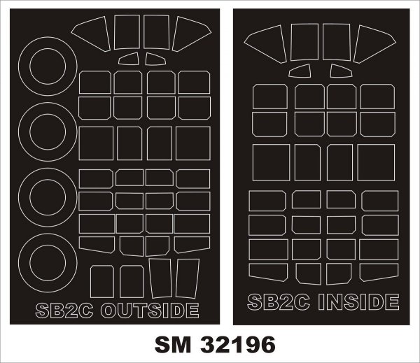 Montex SM32196 SB2C Helldiver 1/32
