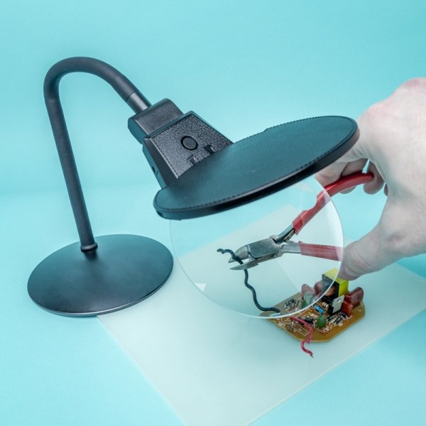 Modelcraft POP1900 Flexible Neck LED Magnifier