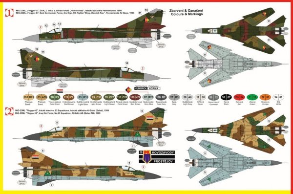 Kozavody Prostejov KPM0069 MiG-23ML (1:72)