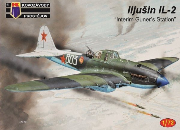Kovozavody Prostejov KPM0136 Iljusin IL-2 „Interim Gunners Station“ 1/72