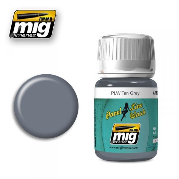 AMMO of Mig Jimenez 1610 PLW TAN GREY 35ml