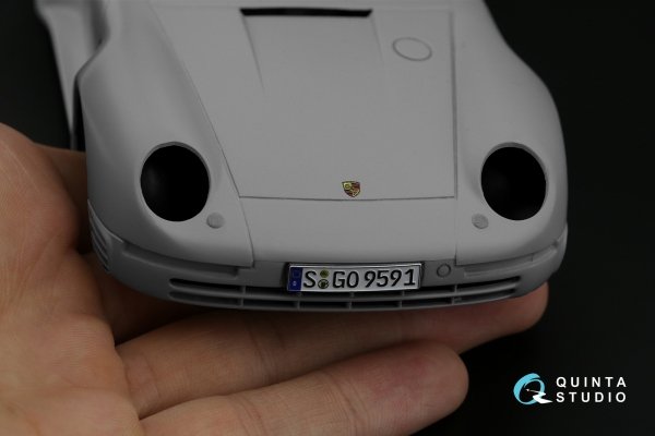 Quinta Studio QD24003 Porsche 959 3D-Printed &amp; coloured Interior on decal paper (Tamiya) 1/24