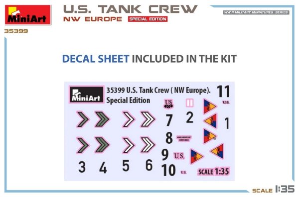 MiniArt 35399 TANK CREW NW EUROPE. SPECIAL EDITION 1/35