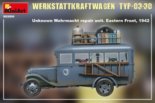 MiniArt 35359 WERKSTATTKRAFTWAGEN TYP-03-30 1/35