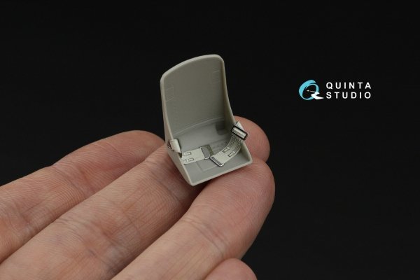 Quinta Studio QR+32048 Pre-war/early WWII US fighter seat belts (with metal buckles) (All kits) 1/32