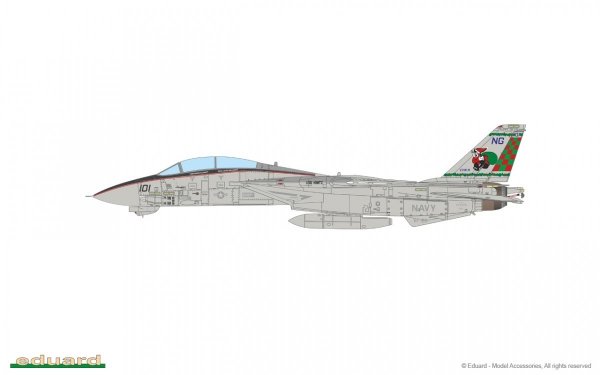 Eduard D48105 F-14A TAMIYA 1/48