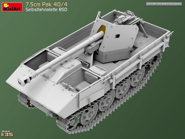 MiniArt 35483 7.5cm Pak 40/4. Selbstfahrlafette RSO 1/35
