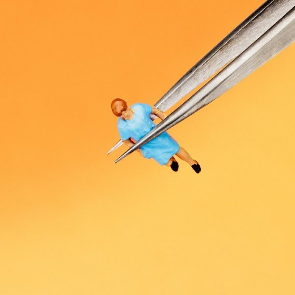 Modelcraft PTW2185-SS Very Fine Stainless Steel Tweezers (120mm)