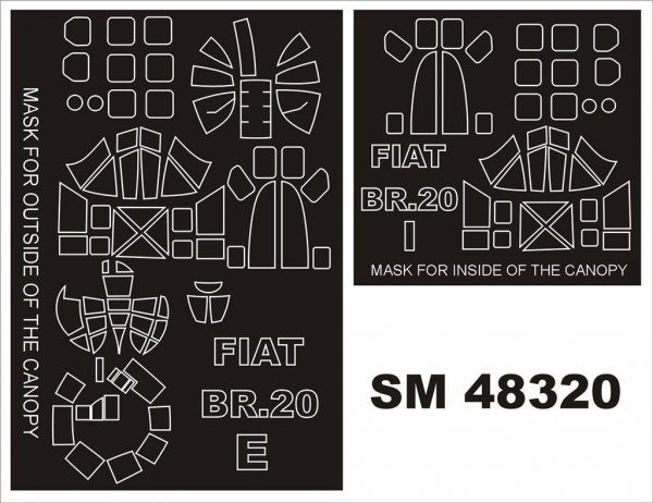 Montex SM48320 FIAT BR-20 SPECJAL HOBBY