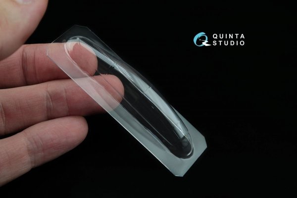 Quinta Studio QC72012 Su-27UB/Su-30 vacuformed clear canopy(for Zvezda kit) 1/72