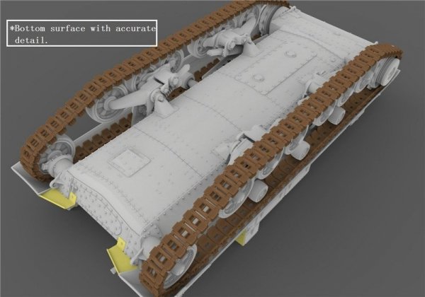 Gecko Models 35GM0005 KREUZER PZ.PKFW.MK.II,742(e),(A10) W/ INTERIOR (1:35)