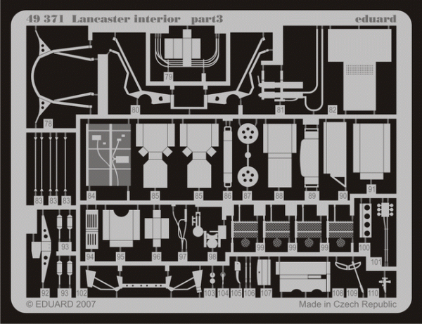 Eduard BIG4882 LANCASTER 1/48 TAMIYA