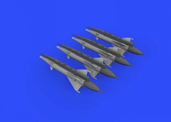 Eduard 672191 RS-2US missiles for MiG-21 EDUARD 1/72