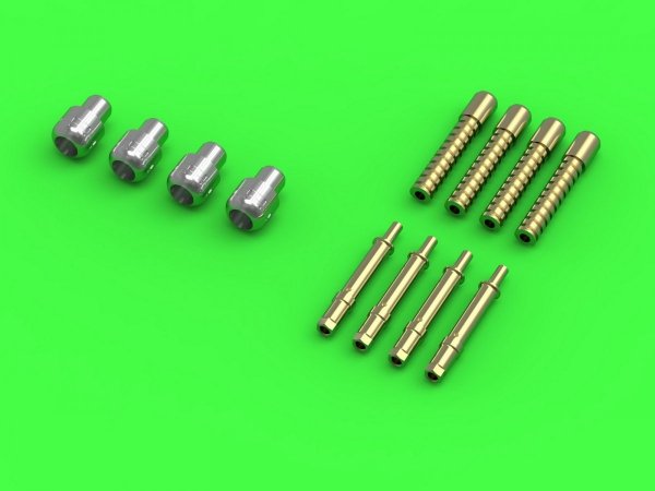 Master AM-24-014 Hawker Typhoon Mk IB - działka wczesnego typu (bez osłon) z płaską sprężyną (4 szt.) (1:24)