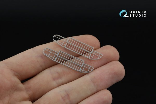 Quinta Studio QT35019 Dodge WC-52 front grille (Zvezda) 1/35