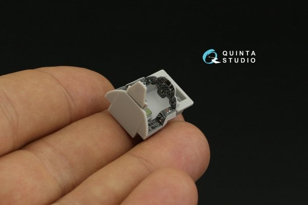 Quinta Studio QD72053 A-1J 3D-Printed &amp; coloured Interior on decal paper (Hasegawa) 1/72