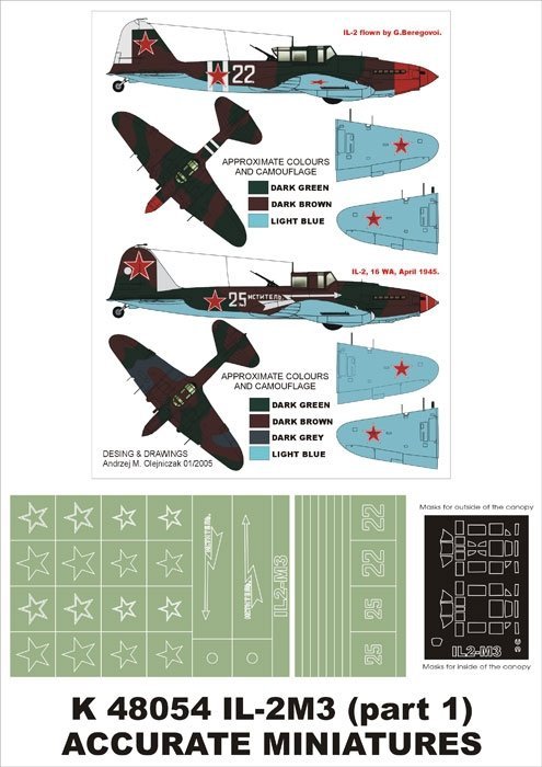 Montex K48054 Il-2M3 1/48