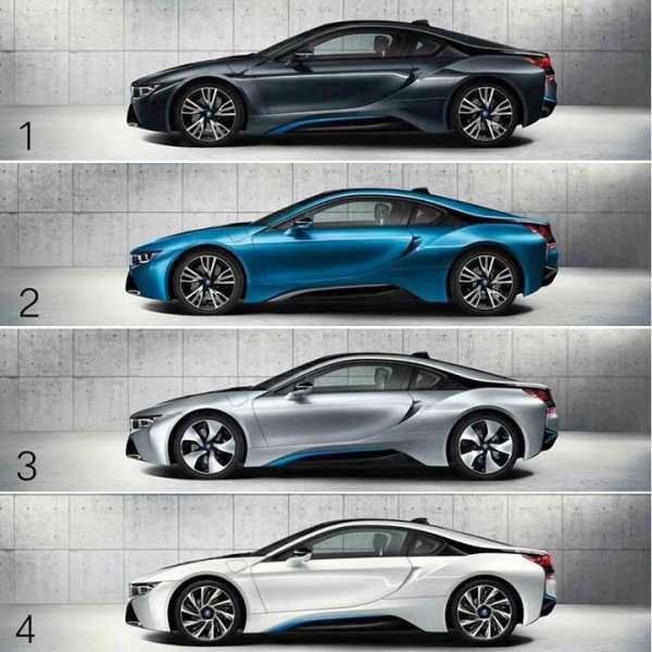Zero Paints ZP-1303-CR-WH BMW i8 Crystal White 2x30ml