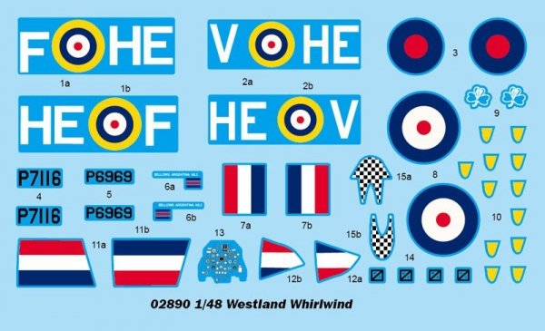 Trumpeter 02890 Westland Whirlwind (1:48)