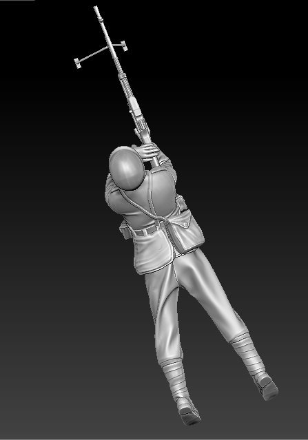 Glowel Miniatures 35009 Polish infantry lying 1/35