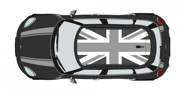 Hasegawa 20704 Mini Cooper S Countryman ALL4 Black Jack 1/24