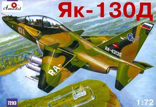 A-Model 07293 Yakovlev Yak-130D Russian AF Modern Jet Training Aircraft 1:72