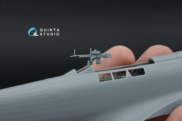 Quinta Studio QD+48574 Fairey Battle Mk.I 3D-Printed &amp; coloured Interior on decal paper (Trumpeter) (with 3D-printed resin parts) 1/48