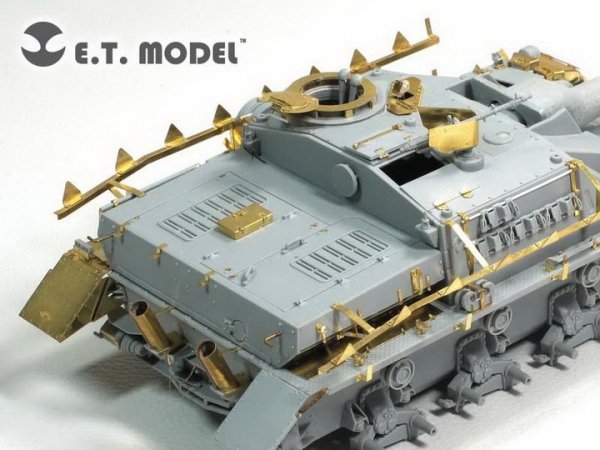 E.T. Model EA35-079 WWII German Schurzen for Stug.IV For DRAGON Smart Kit 1/35