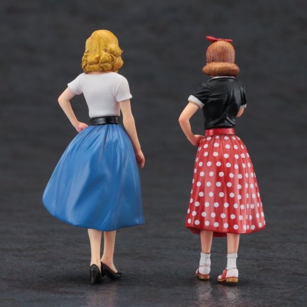 Hasegawa FC10 50's American Girls Figure 1/24