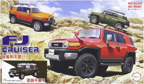 Fujimi 066394 Toyota FJ Cruiser (Two Tone Dark Green Type) 1/24