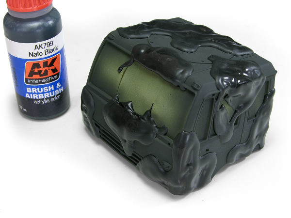 AK Interactive AK8076 CAMOUFLAGE ELASTIC PUTTY 80g