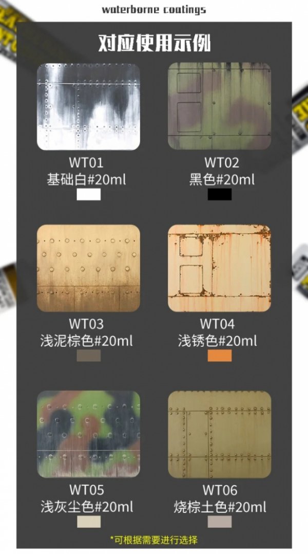 Gunze Sangyo WT-03 Weathering Water-Based Paint Gouache Light Mud Brown 20ml