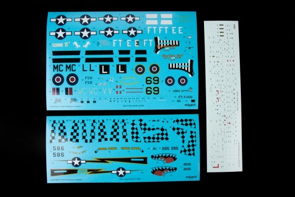 Eduard 82108 P-51B/ C Mustang w/ dorsal fin 1/48