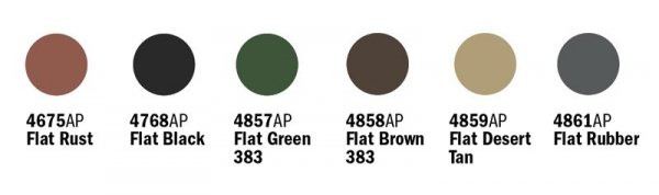 Italeri 442AP Modern Military Vehicles US Army/NATO 6x20ml 
