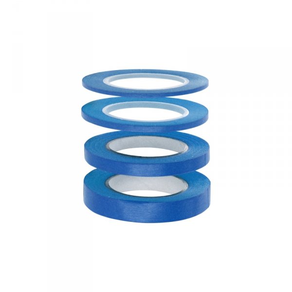 Modelcraft PMA3000-4 Flexible Masking Tape (1, 2, 3 &amp; 6m) Four Pack