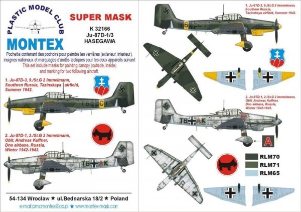 Montex K32166 Ju-87D-1 1/32