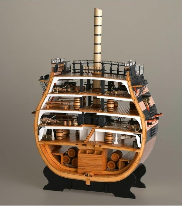 ARTESANIA LATINA 20500 Przekrój sekcji okrętu HMS Victory 1/72