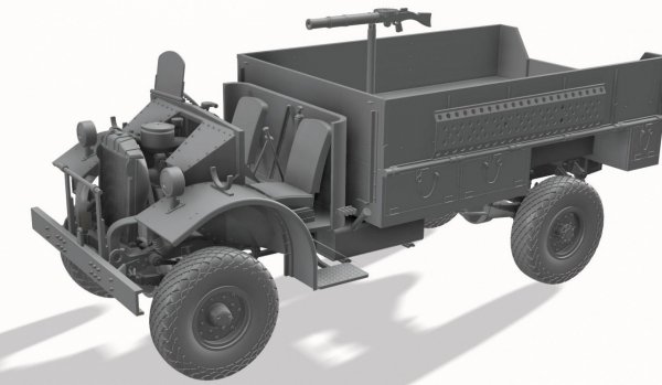 Thunder Model 35304 LRDG F30 Patrol Truck CMP in LRDG service 1/35