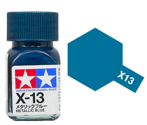 Tamiya X13 Metallic Blue (80013) Enamel Paint