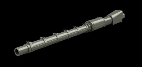 Panzer Art GB35-145 M68 Gun barrel for IDF Merkava 2B&amp;D MBT 1/35