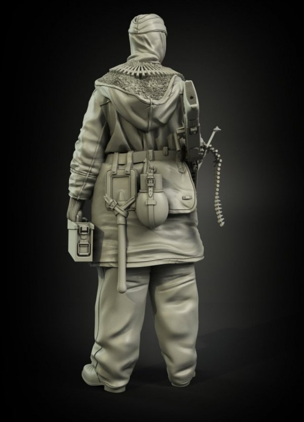 Panzer Art FI35-063 Waffen-SS Anorakanzug MG-42 gunner 1/35