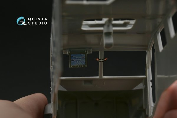 Quinta Studio QD35096 M1224 MaxxPro MRAP 3D-Printed &amp; coloured Interior on decal paper (Kinetic) 1/35