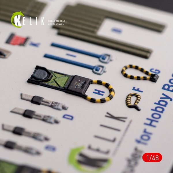 KELIK K48099 A-6A Intruder - interior 3D decals for HobbyBoss kit 1/48