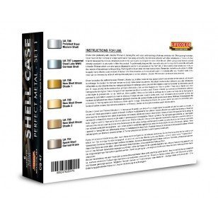 Lifecolor CS47 Acrylic paint set Shell Case 6x22ml