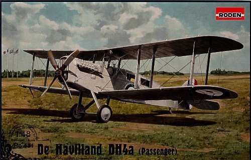 Roden 431 de Havilland DH4a (Passenger)