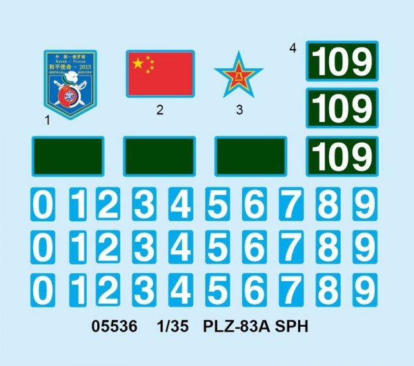 Trumpeter 05536 PLZ-83A SPH