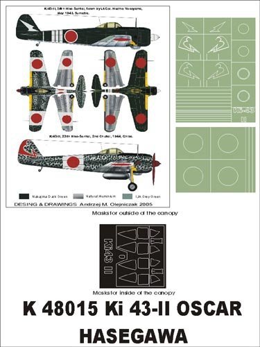 Montex K48015 Ki-43 II Oscar  1/48