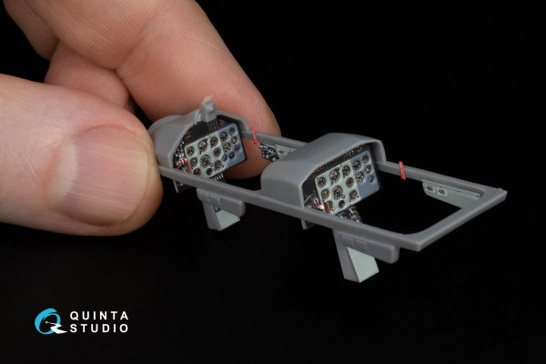 Quinta Studio QD48633 L-39ZA 3D-Printed &amp; coloured Interior on decal paper (Special Hobby) 1/48